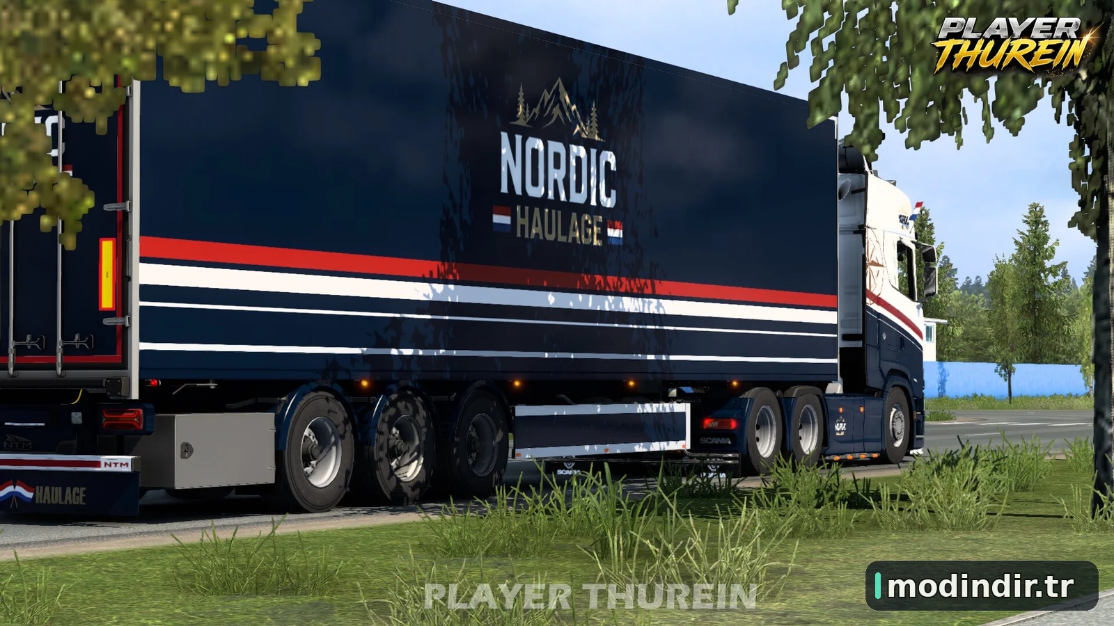 ETS2 Nordic Haulage Combo skin for Scania S by Player Thurein
