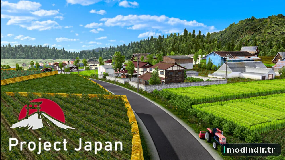 New Project Japan Map Mod Version 1.1.10 for ETS2 1.60