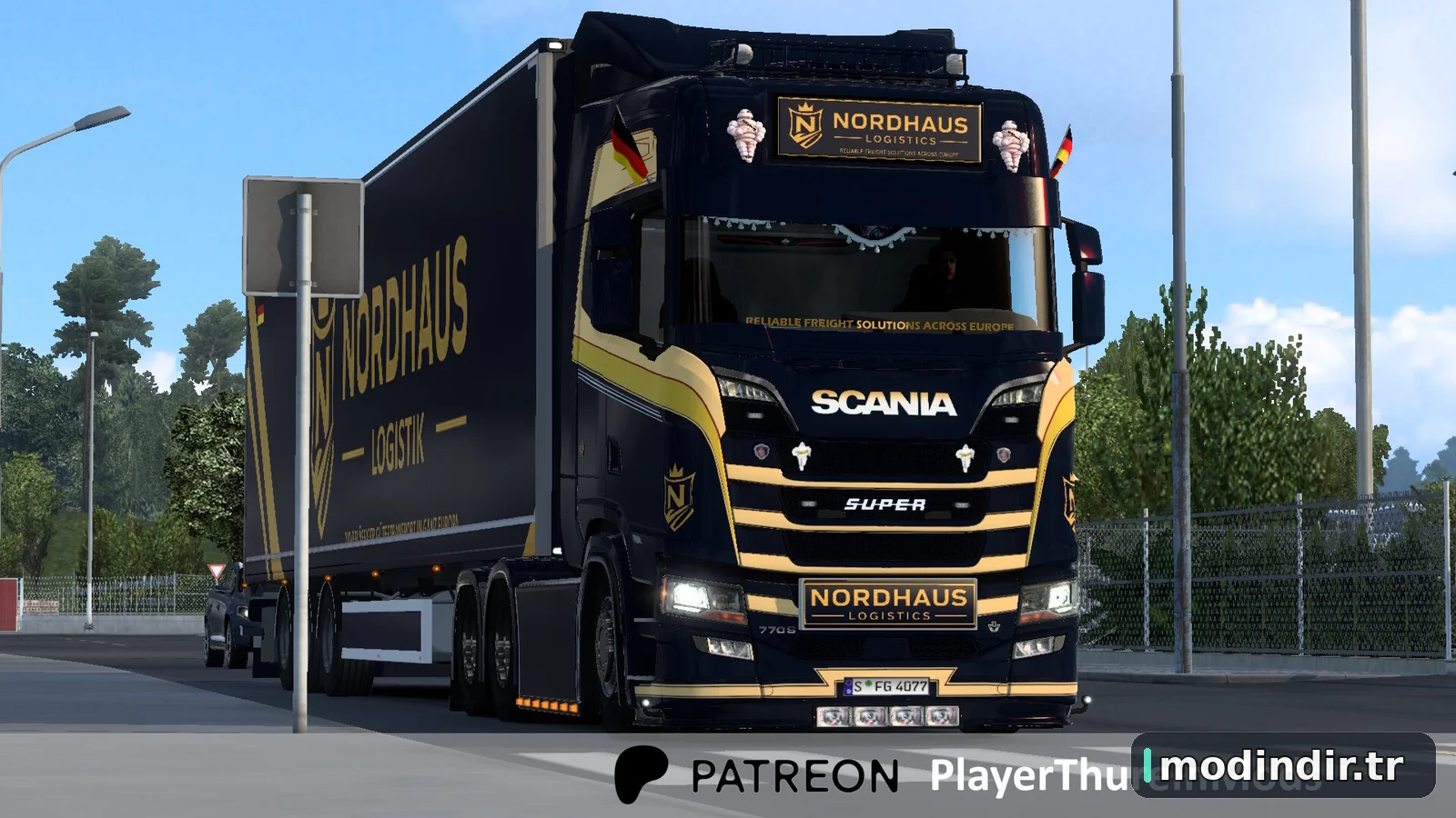 Nordhaus Logistics Combo Skin For Scania S by Player Thurein