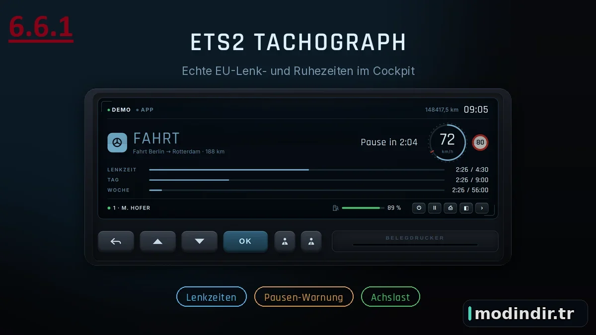 Tachograph 6.6.1 by AllinBOT