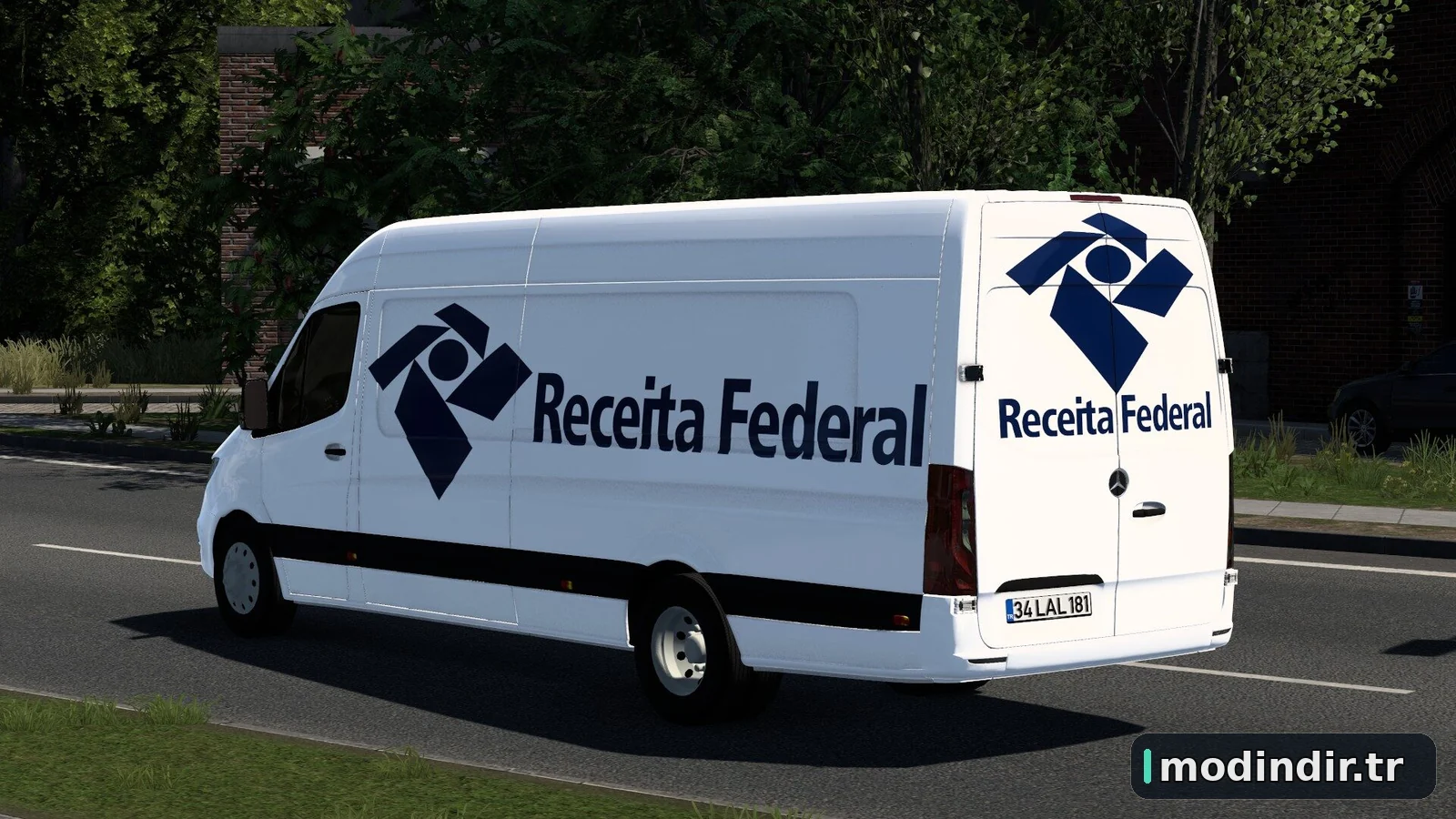 8K RECEITA FEDERAL MERCEDES-BENZ SPRINTER TRZPRO BY RODONITCHO MODS 1.40 1.61 13 07 2026