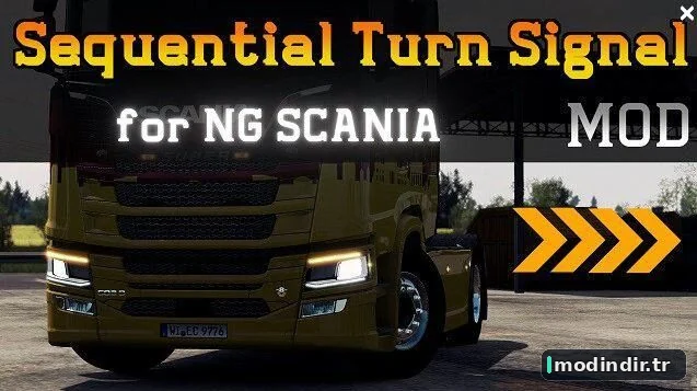 Sequential Turn Signal for Scania NG v1.60