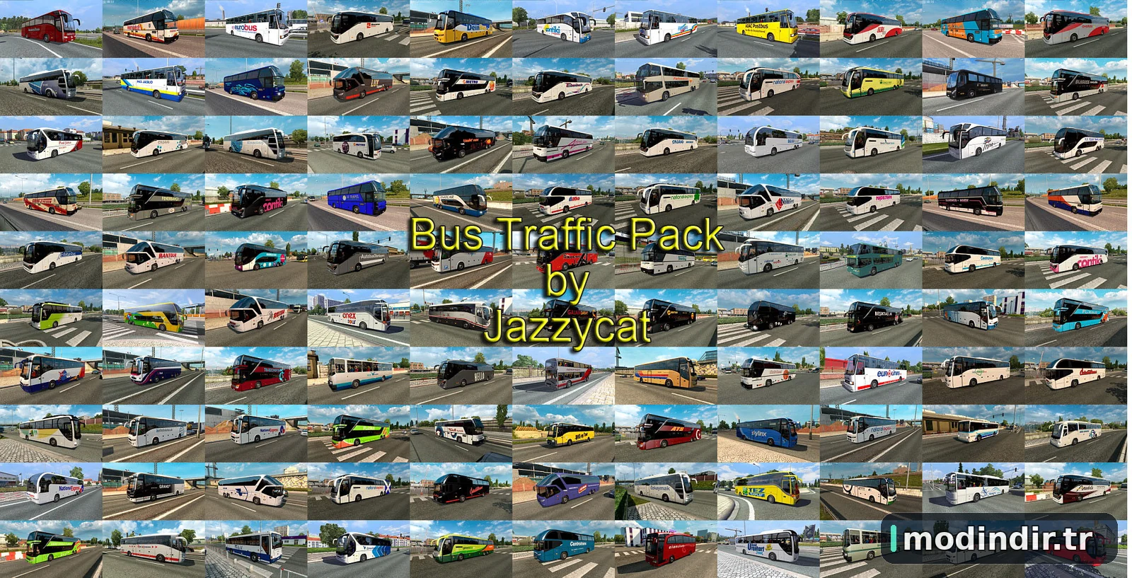 Bus Traffic Pack by Jazzycat v18.2