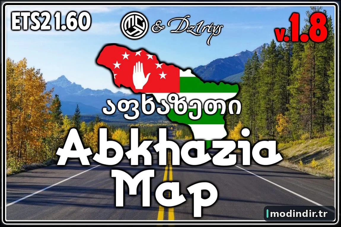 Abkhazia Map v1.8