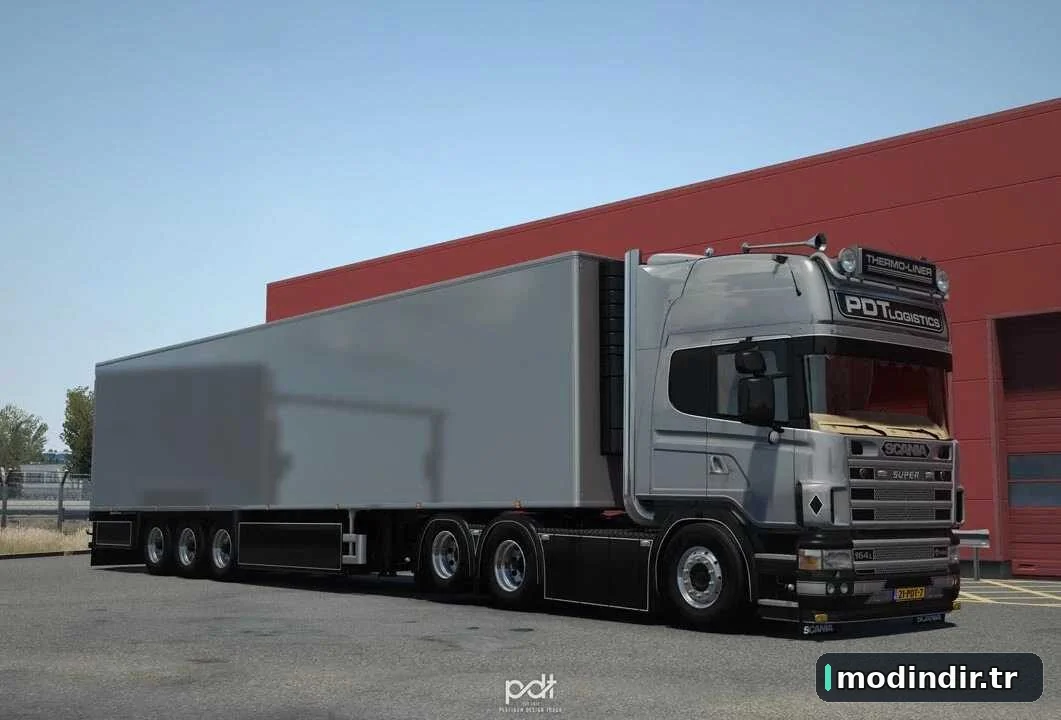 Scania 164G 480 PDT Logistics + Trailer v1.60