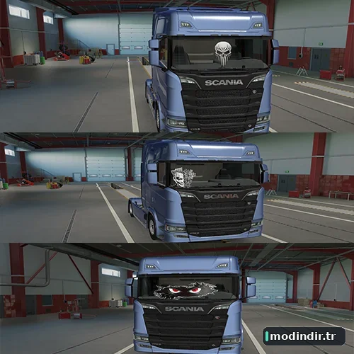 Windscreens Decal Scania S & R 2016