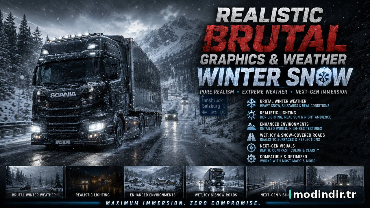 Realistic Brutal Graphics & Weather Winter Snow V4.0