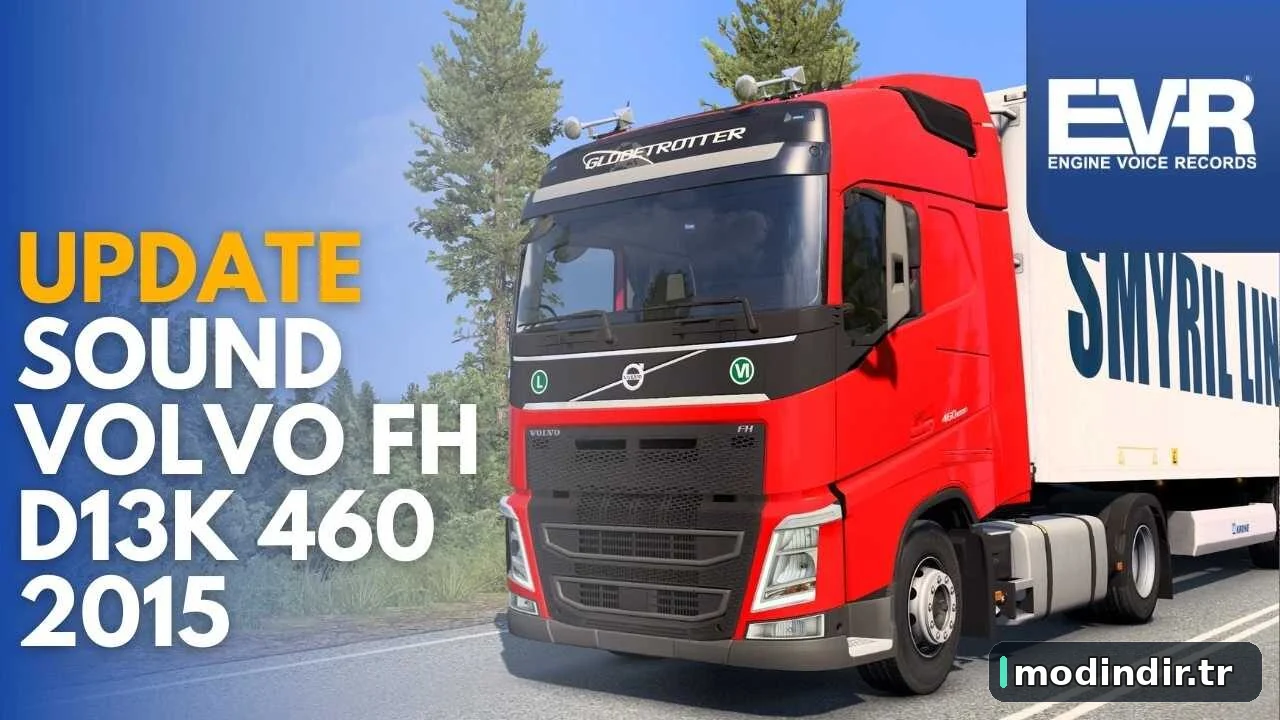 SFX Volvo FH13 D13K 460 Euro6 2015 Sound v3.02.2