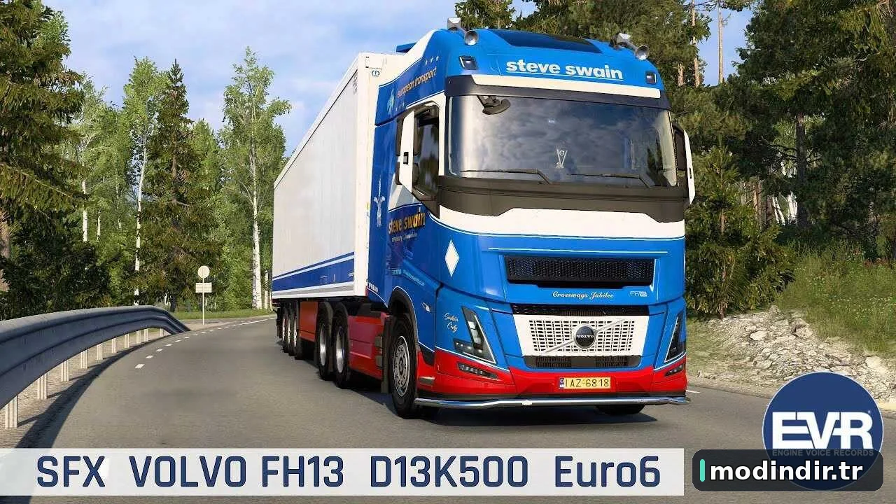 SFX Volvo FH13 D13K 500 Euro6 Sound v2.49.1