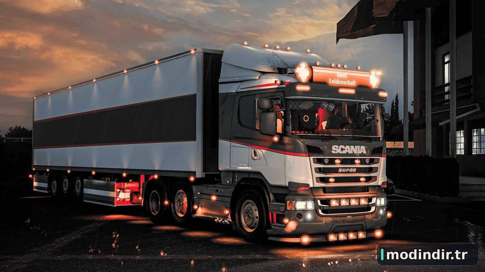 Scania R560 V8 + Trailer v1.60