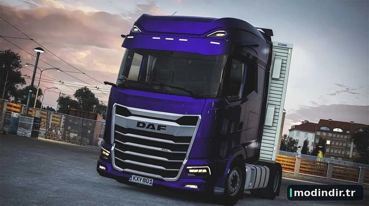DAF 2021 XD, XF, XG, XG+ Lights Pack v1.60