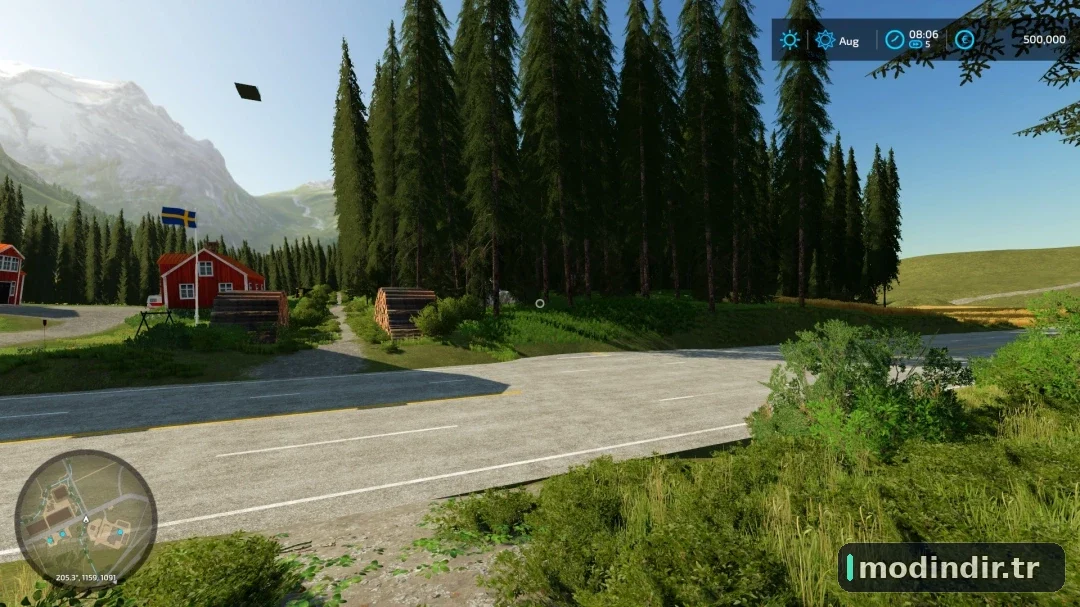 SWEDEN SMALL FORESTRY TEST MAP V1.0