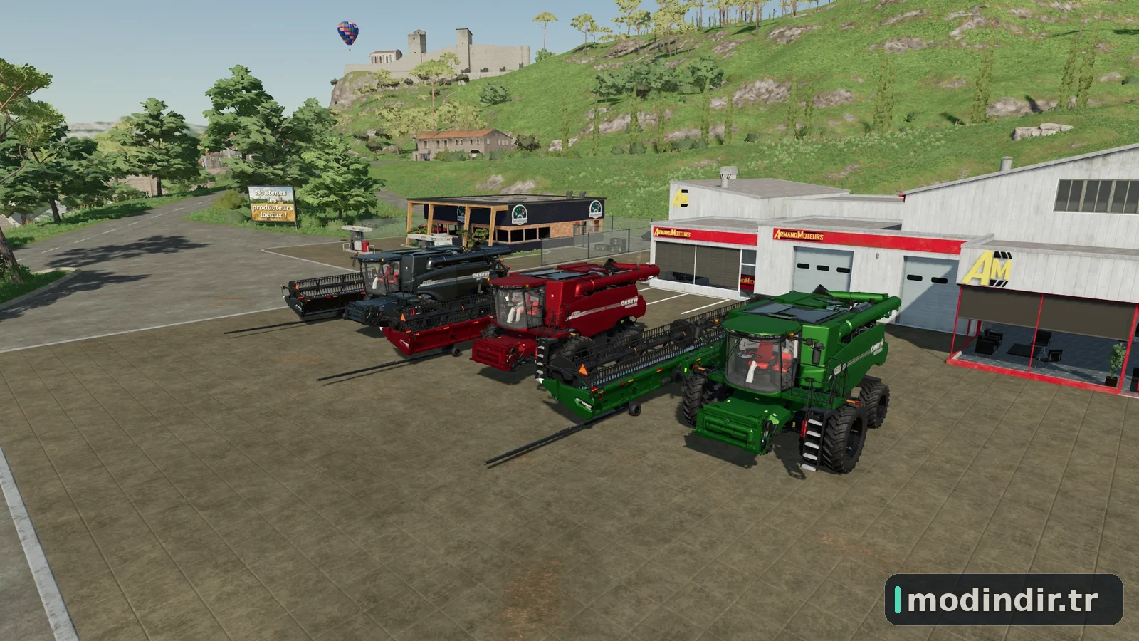 CASE AXIAL-FLOW 9250 HARVESTER PACK V1.0