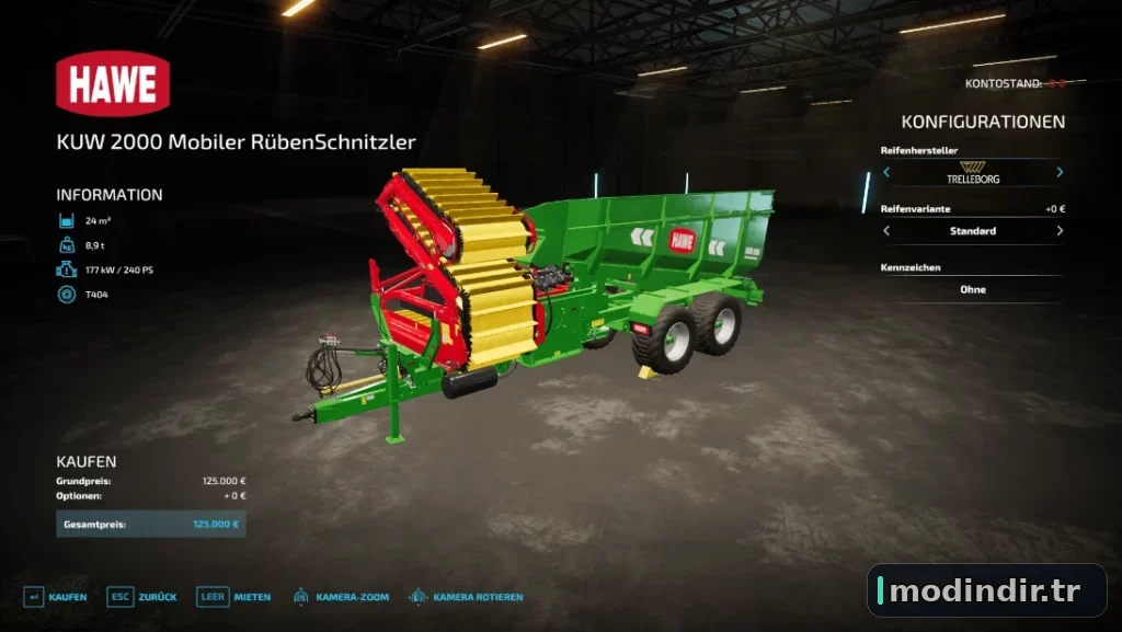 HAWE 2000 BEET CUTTER V1.0