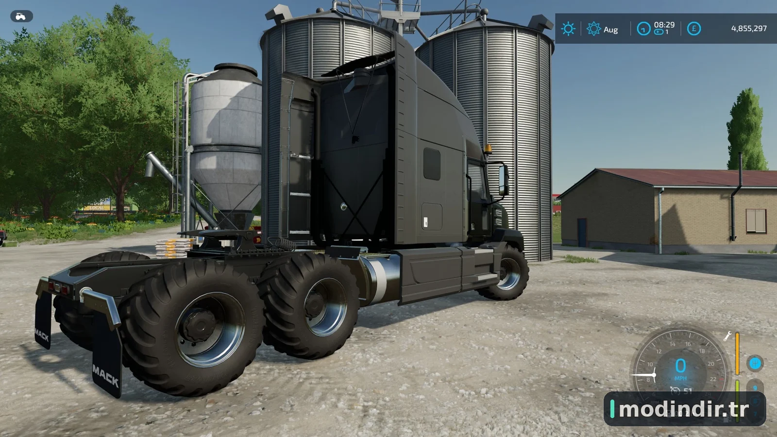 2 MACK TRUCKS AND THE CLAAS CARGOS V1.0