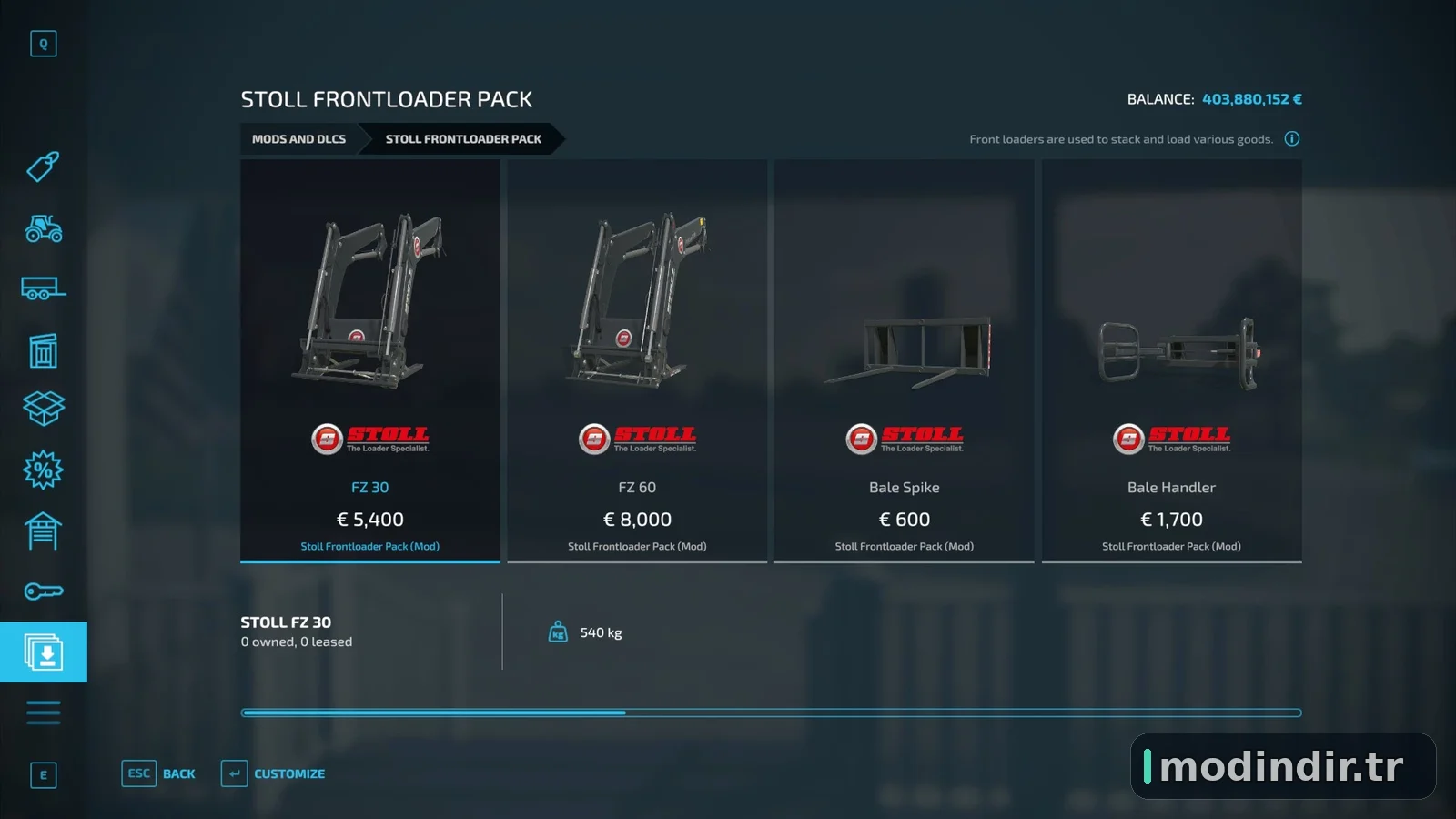 STOLL FRONTLADER PACK V1.0.0.1