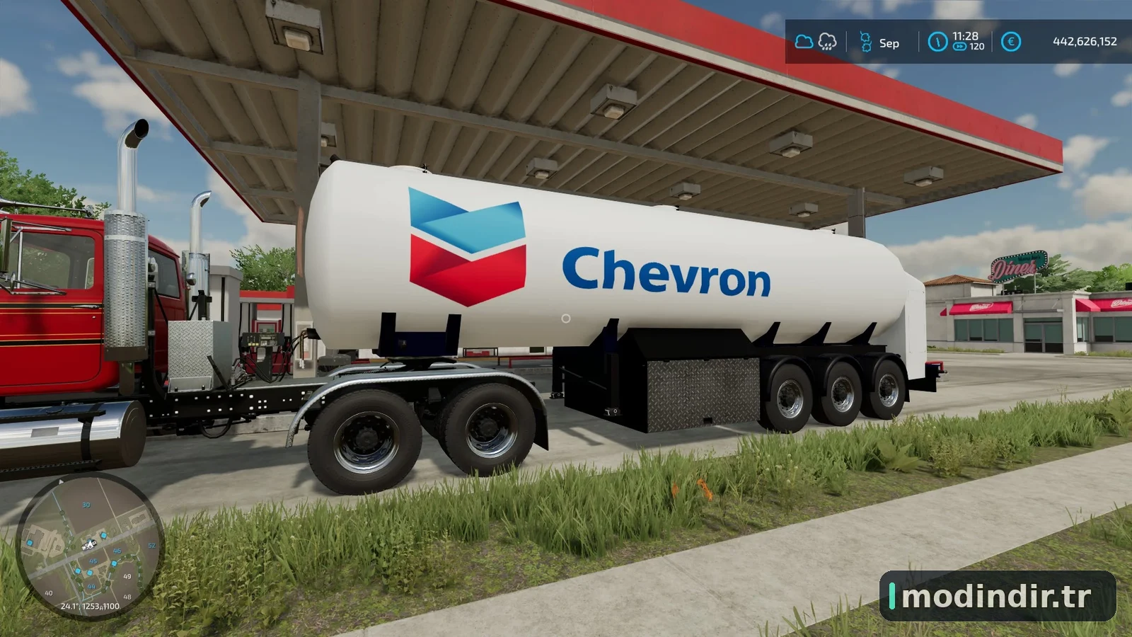 CHEVRON GAZOLINE TRAILER V1.0