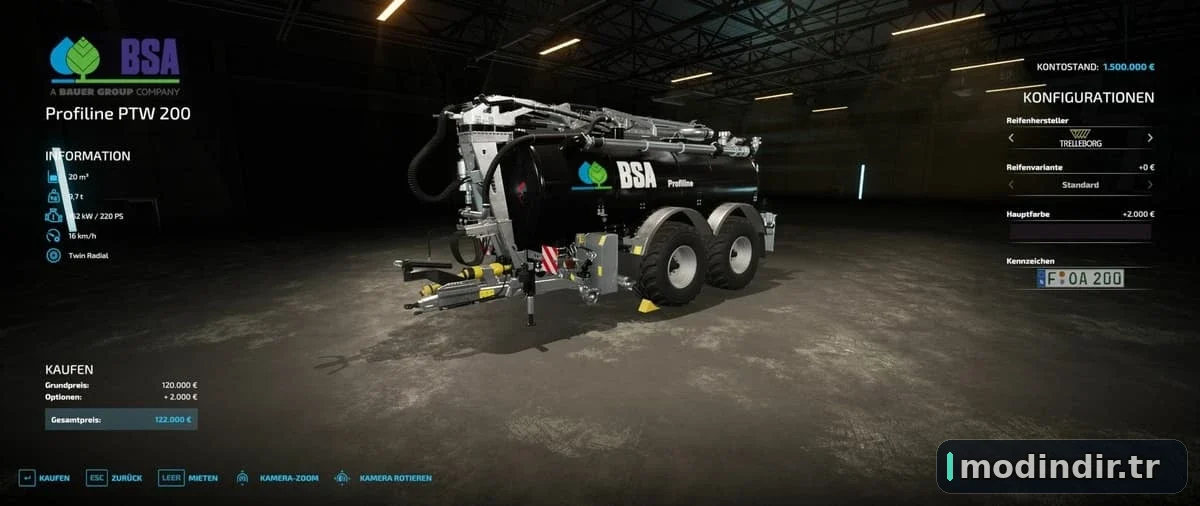 BSA PROFILINE GÜLLEFÄSSER V1.0.1