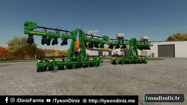 JOHN DEERE 1720 16 ROW 30 STACK-FOLD PLANTER V1.0