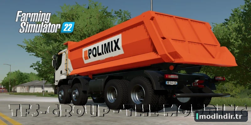 RENAULT LANDER 8X4 BENNE V1.0