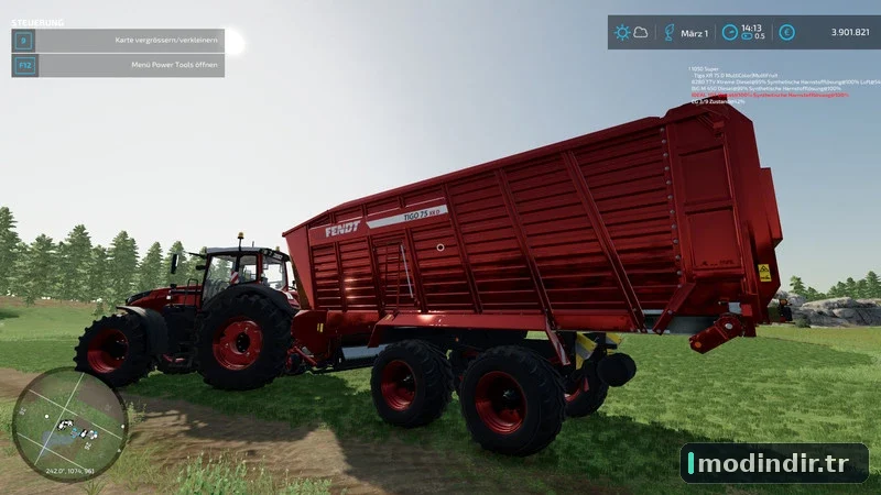 FENDT TIGO RX75 D MULTICOLOR-MULTIFRUIT 3 CAPACITY CONFIGURATIONS V1.0.0.2