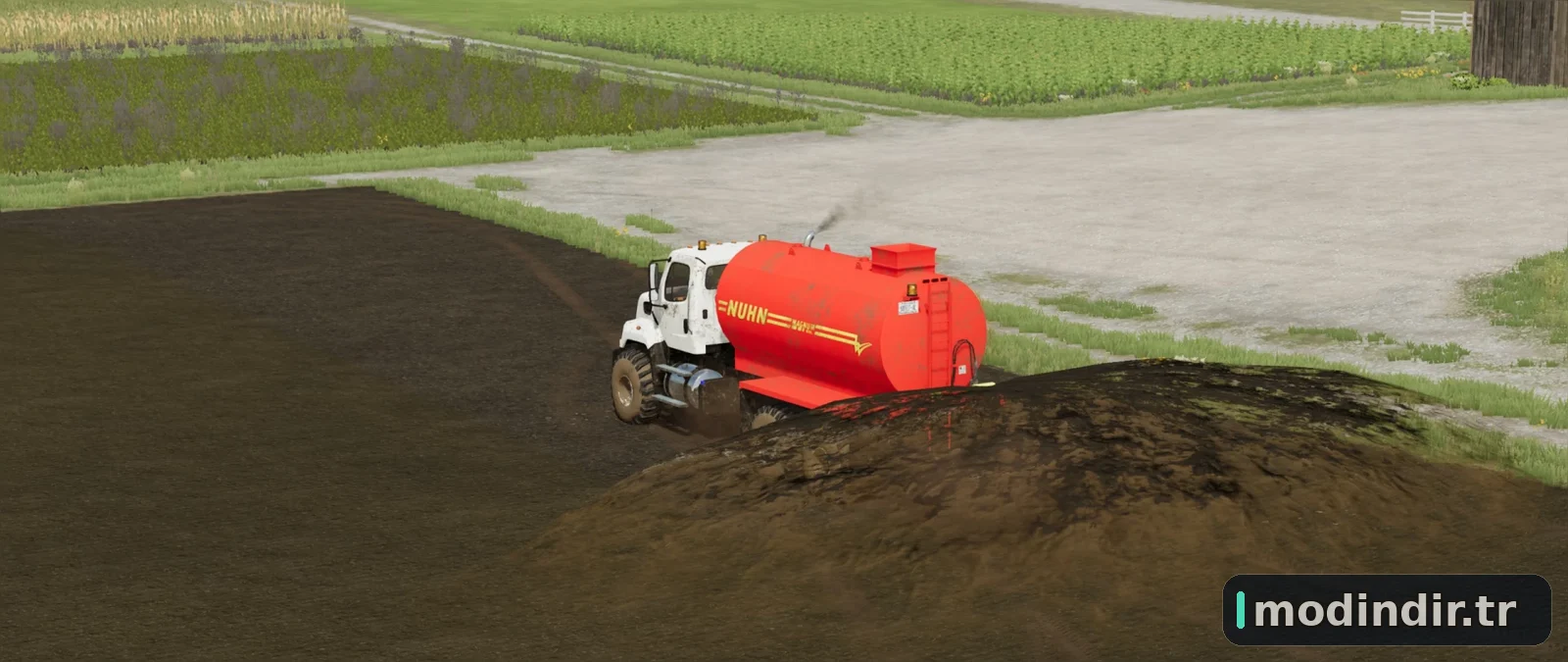 FREIGHTLINER 108SD WITH NUHN MAGNUM 4000 LIQUID MANURE SPREADER V1.0