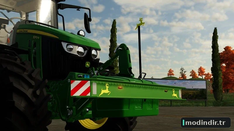 JOHN DEERE WEIGHT WITH BUMPER V1.0