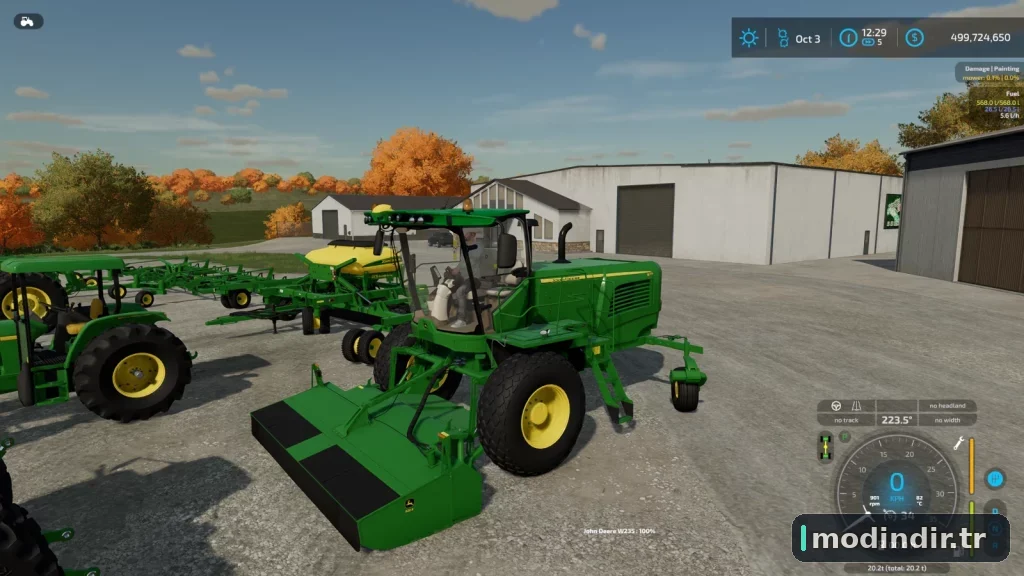 JOHN DEERE W235 MOWER V1.0