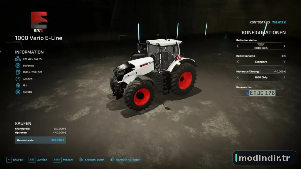 FENDT 1000 VARIO E-LINE V1.0