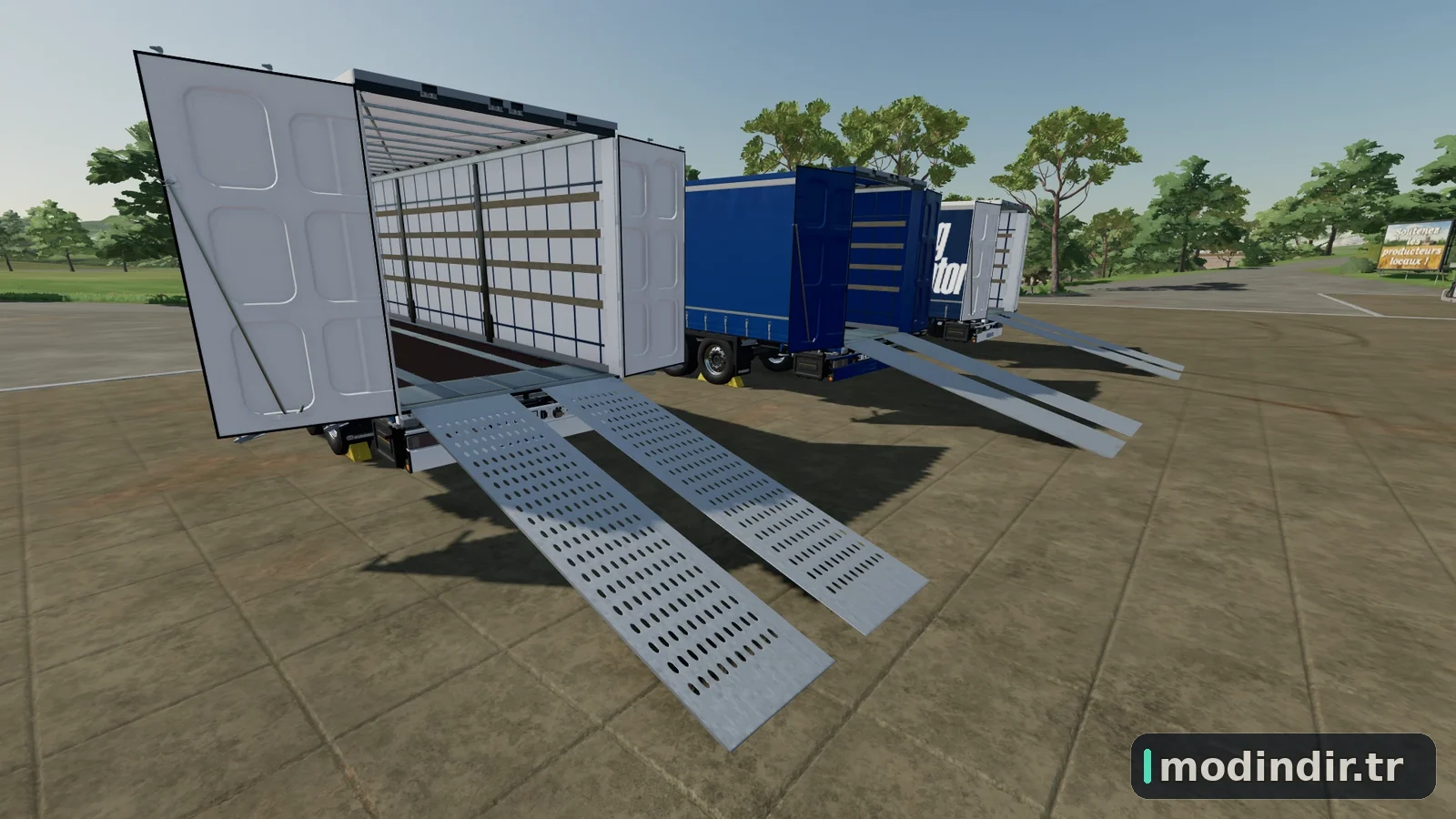 KRONE PROFI LINER WITH RAMPS AL V1.1