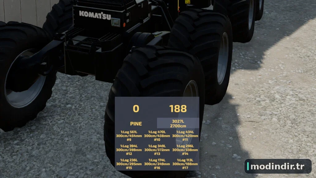 WOOD HARVESTER MEASUREMENT V1.0.0.3