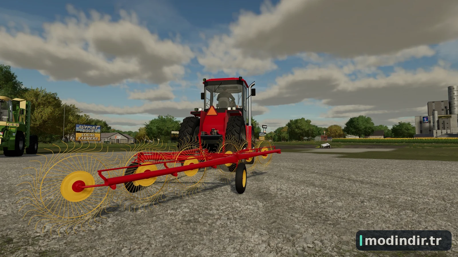 1978 6 WHEEL HAY RAKE V1.0