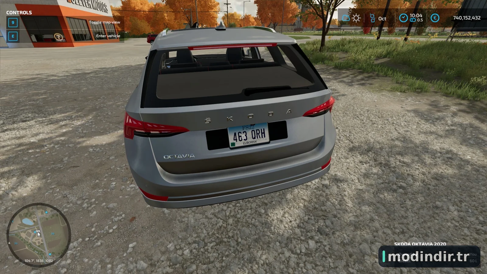 SKODA OKTAVIA 2020 V1.0.1