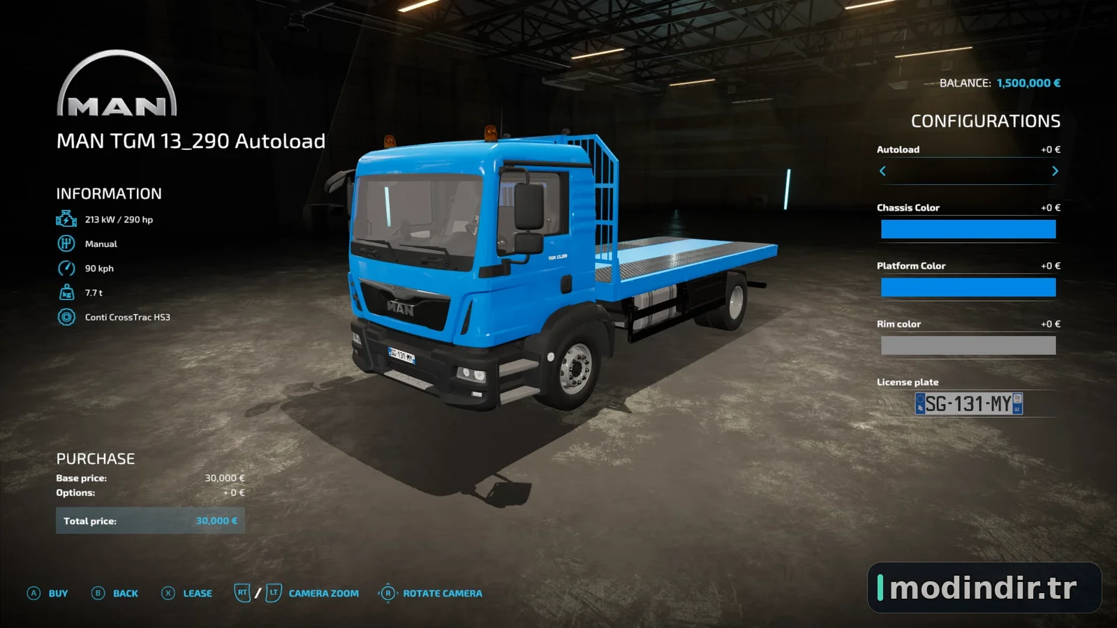 MAN TGM 13.290 AUTOLOAD V1.0