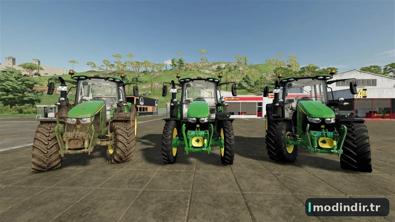 JOHN DEERE 6M SERIES NARROW WHEEL TRACKS V1.3