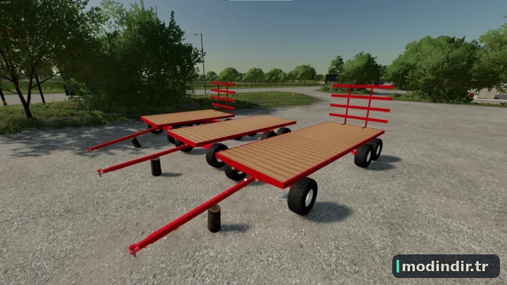Wood Bale Wagon Pack