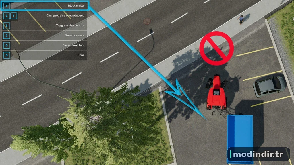 TRAILER AXLE BLOCKER V1.0.0.1