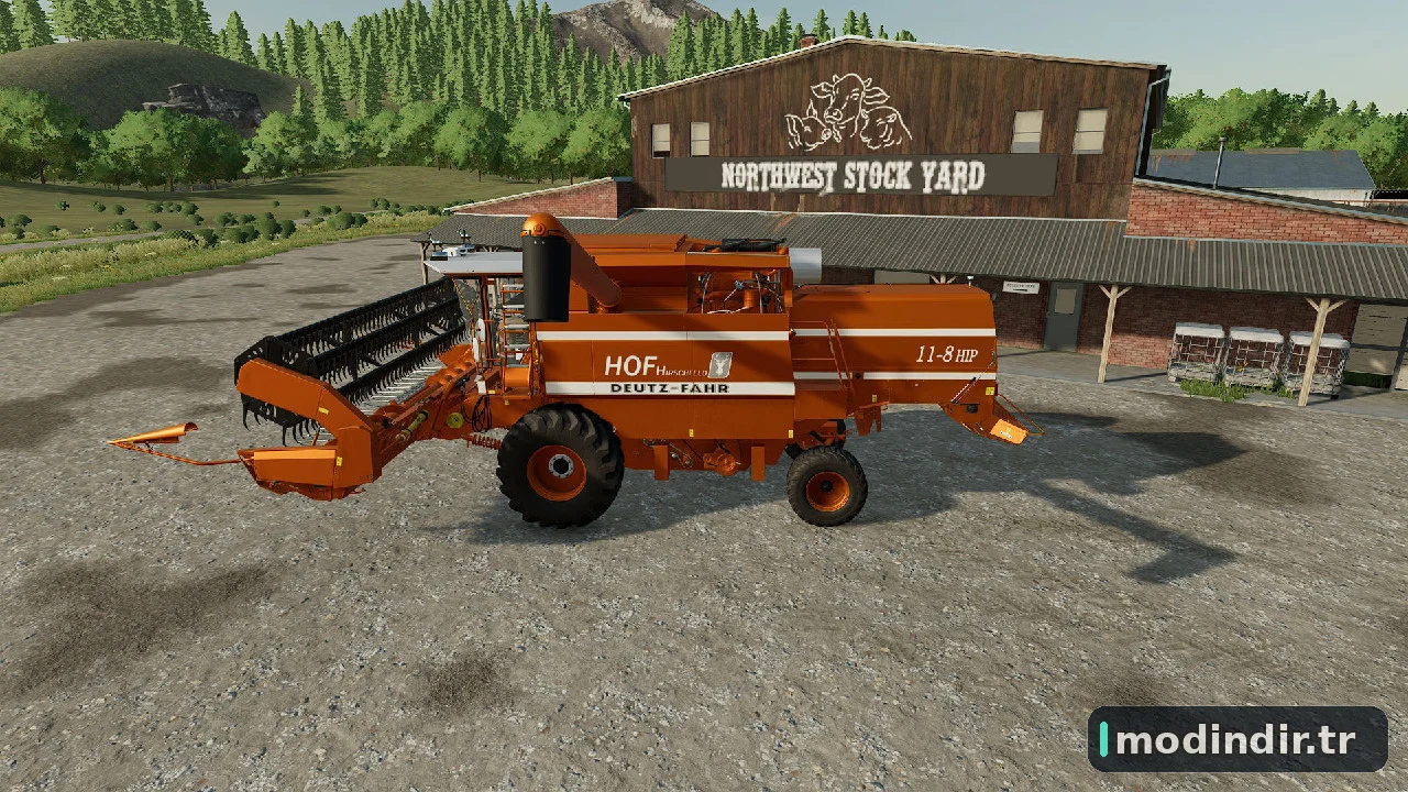 DeutzFahr Hof Hirschfeld Drescher Mod Pack 1.0
