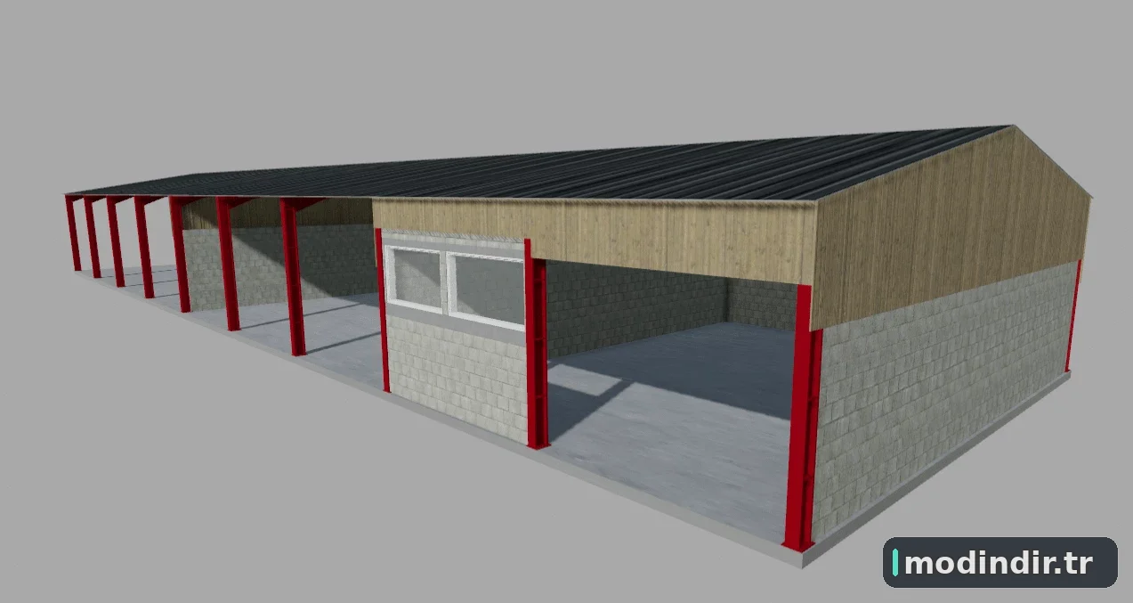 PACK DE DEUX BÂTIMENT (BOIS ET MÉTAL) V1.0