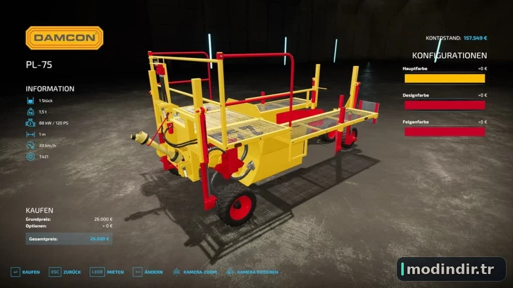 DAMCON PL-75 TREE TRANSPLANTER V1.0