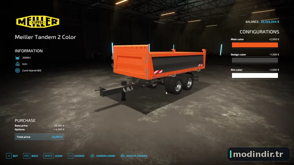 MEILLER TANDEM TRAILER V1.0