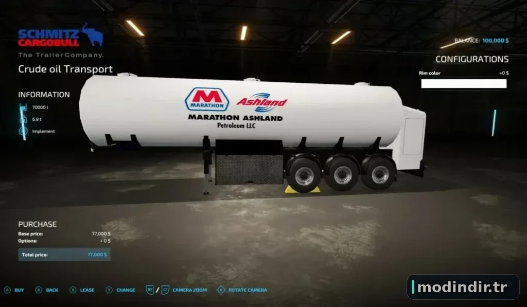 CRUDE OIL TRANSPORT TANKER V1.0