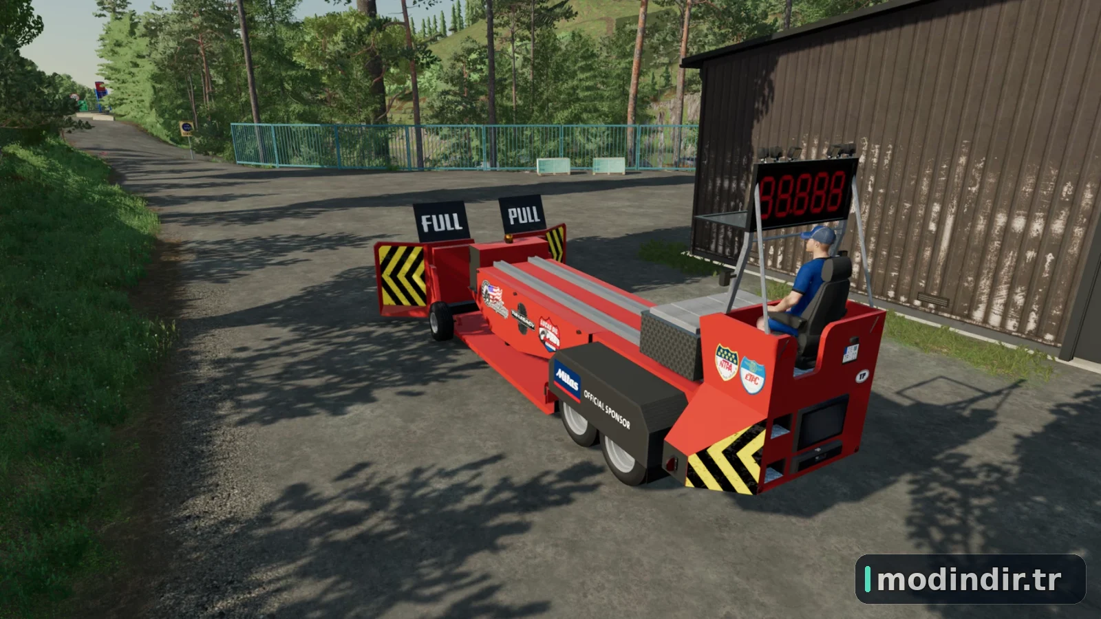 TRACTOR PULLING SLED V1.0