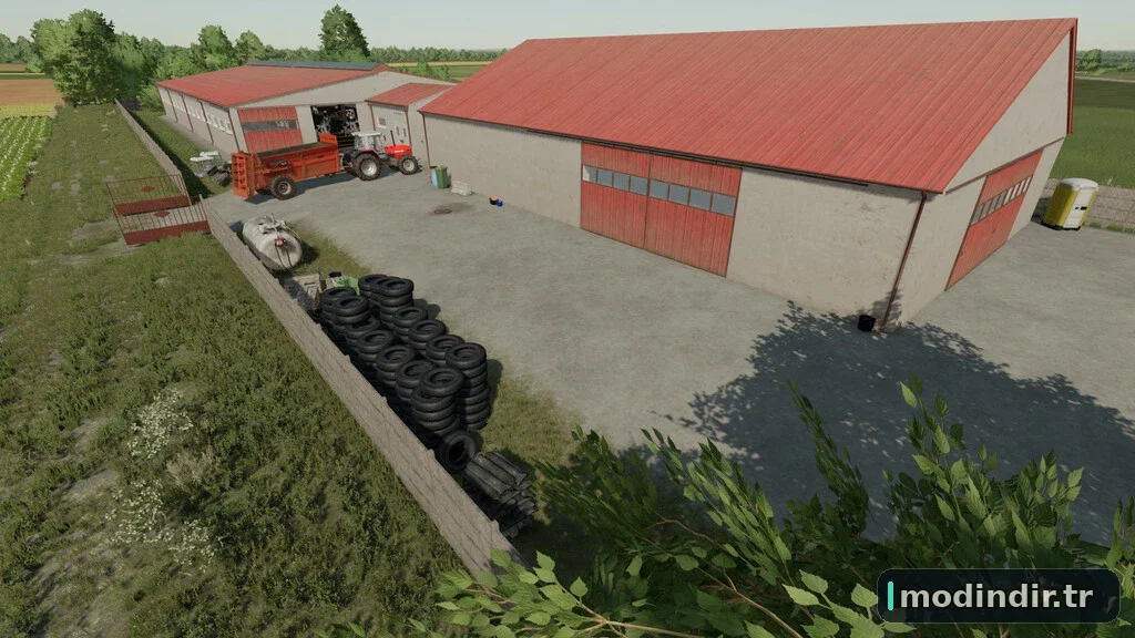 MODERN COW BARN AND GARAGE PACK V1.0