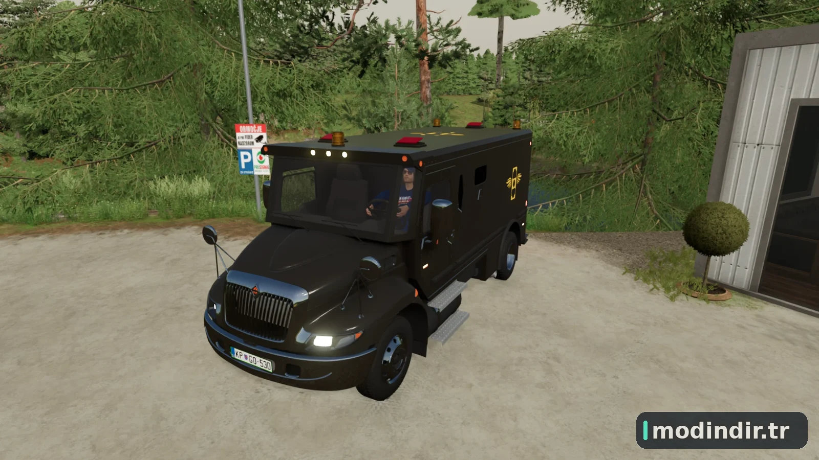 INTERNATIONAL DURASTAR ARMORED TRUCK & MONEY BAG V1.0