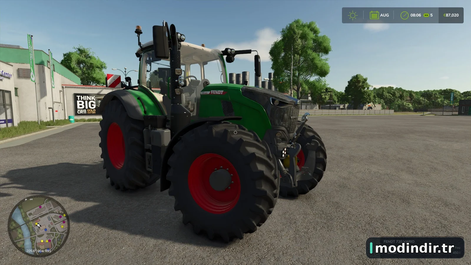 Fendt 728 gen 7 color selection V1.0