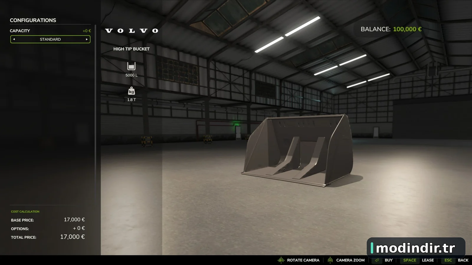 Wheel loader shovel Pack V1.0