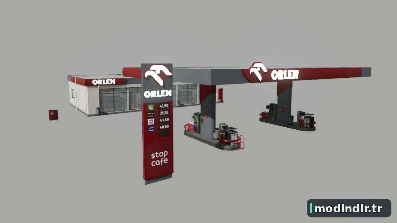 Orlen gas station (Prefab) V1.0