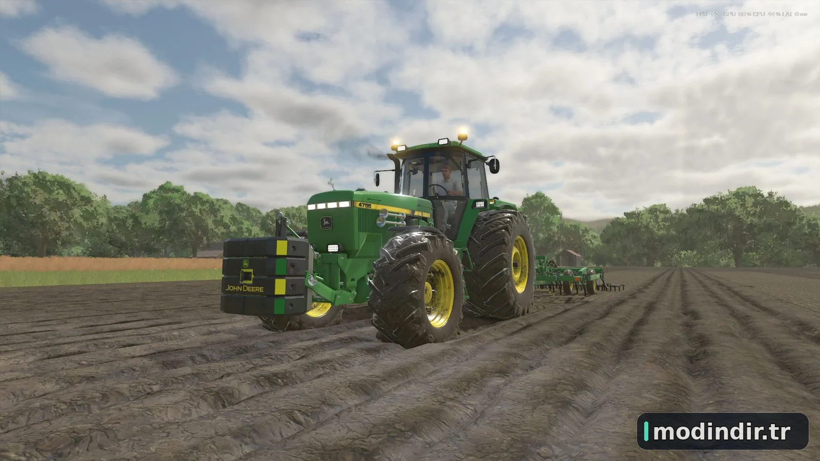 John Deere 4755 Turbo Edit + weight V1.0.0.1