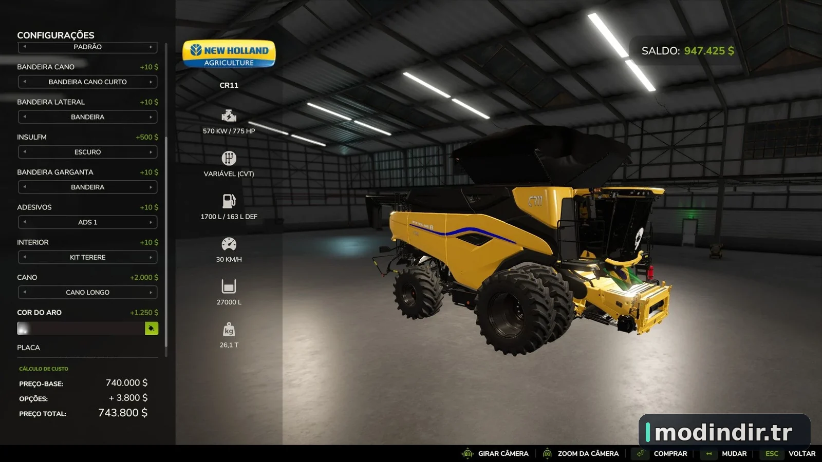 New Holland CR11 BR Edit V1.0
